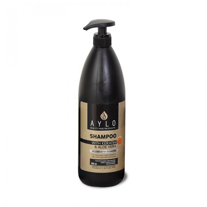 Aylo Shampoo With Keratin & Aloe Vera 900ml