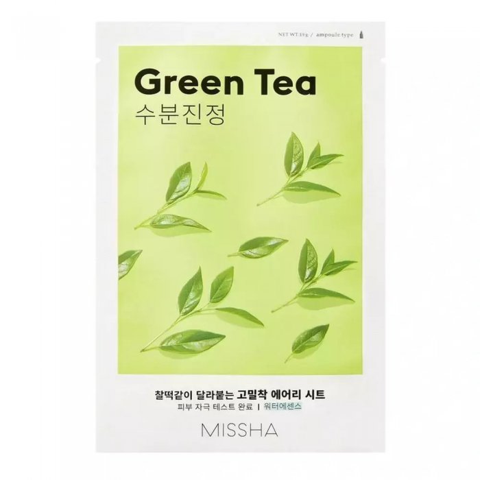 Missha Missha Airy Fit Sheets Green Tea 19gr