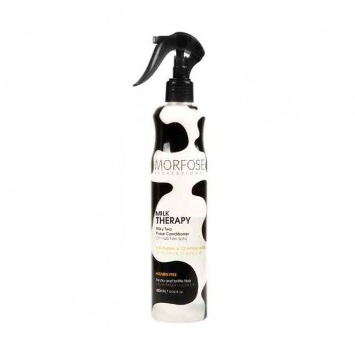 Morfose Milky Two Phase Conditioner Two-Phase Conditioner Dry Brittle Hair 400ml