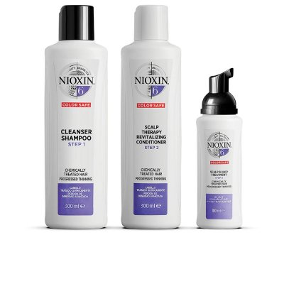 Nioxin Σύστημα 6 Loyalty Kit (Σαμπουάν 300ml, Conditioner 300ml, Θεραπεία 100ml)