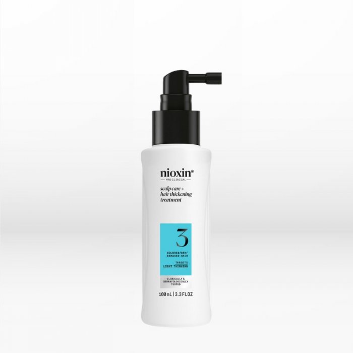 Nioxin System 3 Scalp & Hair Treatment (Colored Dry and Damaged Hair with Light Thinning) 100ml