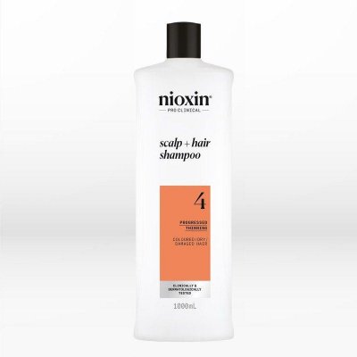 Nioxin System 4 Scalp & Hair Shampoo (Colored Dry and Damaged Hair with Progressed Thinning) 1000ml