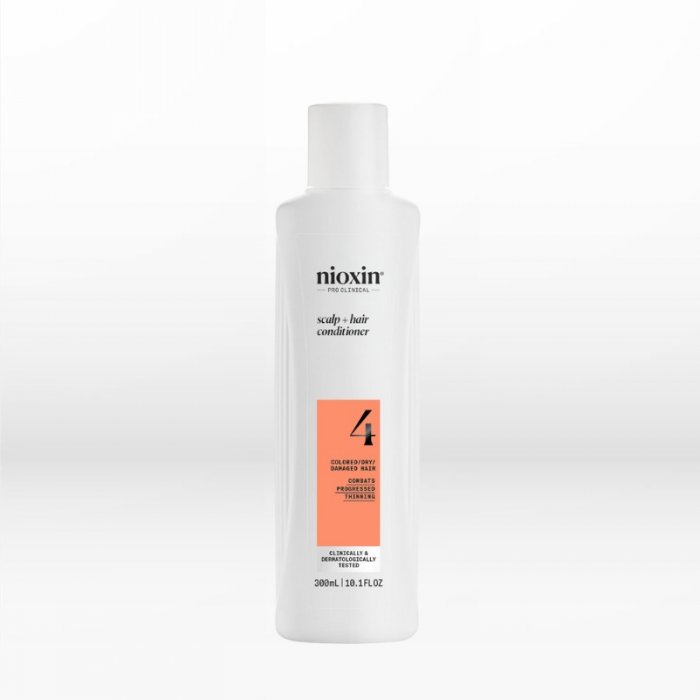 Nioxin System 4 Scalp & Hair Conditioner (Colored Dry and Damaged Hair with Progressed Thinning) 300ml