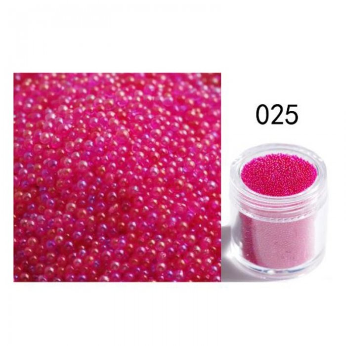 Decorative Nail Art Caviar Pink 25