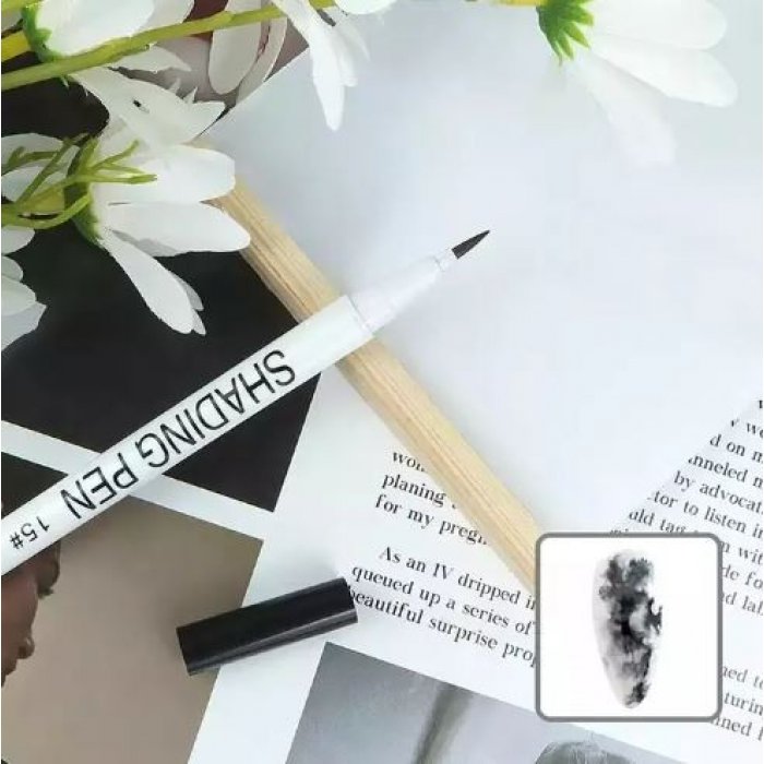 Nail Art Pen For Permanent Manicure Black