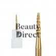 Gold Sharp Point Carbide Burr (M) For Fingernails