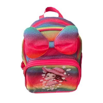 Παιδική Τσάντα Πλάτης Ροζ Με Glitter