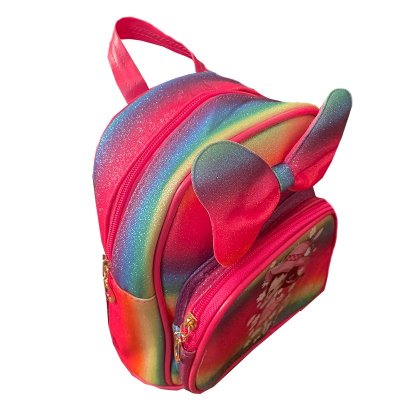 Παιδική Τσάντα Πλάτης Ροζ Με Glitter