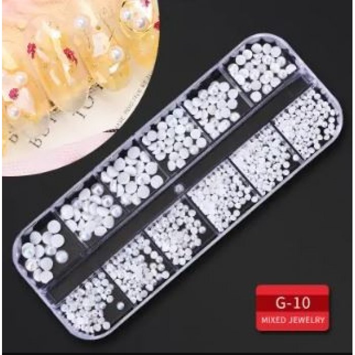 Διακοσμητικά Αυτοκόλλητα Νυχιών 3D Nail Art G-10