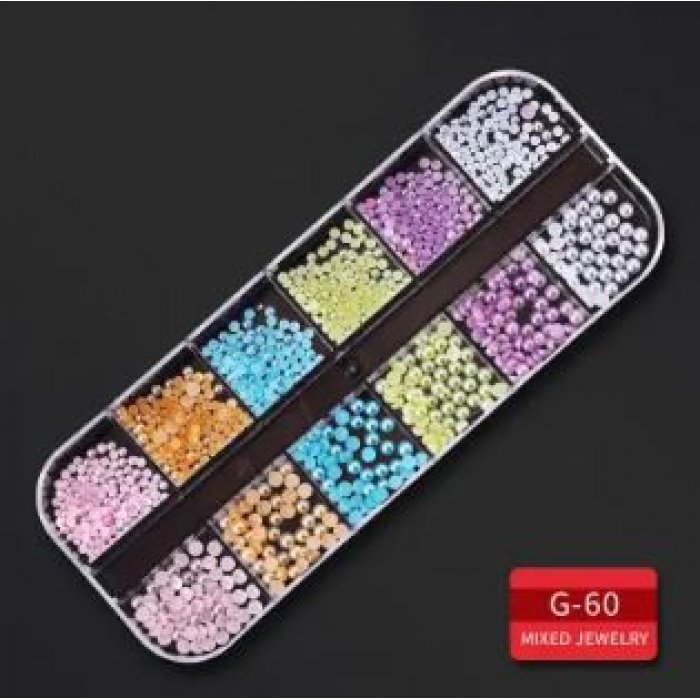 Διακοσμητικά Αυτοκόλλητα Νυχιών 3D Nail Art G-60