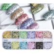 Σκόνες Παλέτα Glitter Powder Flash Magic Candy 12 Αποχρώσεων