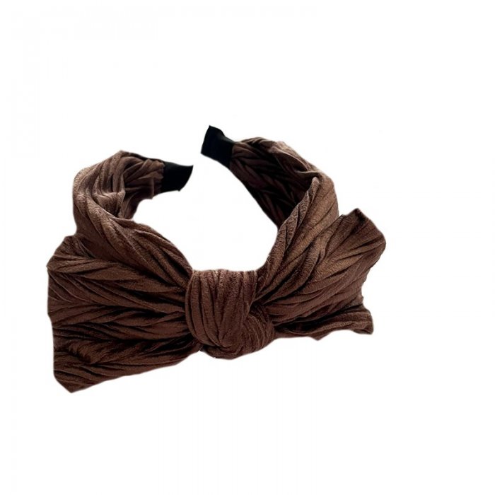 Hair Sheath Brown Velvet