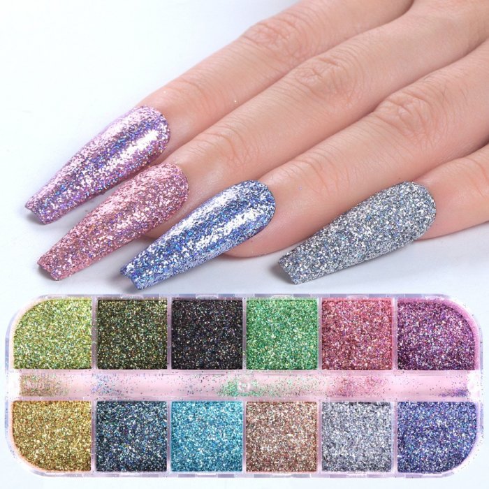 Glitter Powder Palette 12 Shades