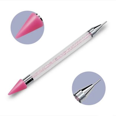 Nail Rhinestone Placer Pen (Red)