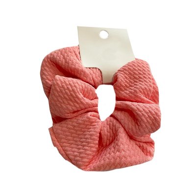 Pink Jersey Scrunchie