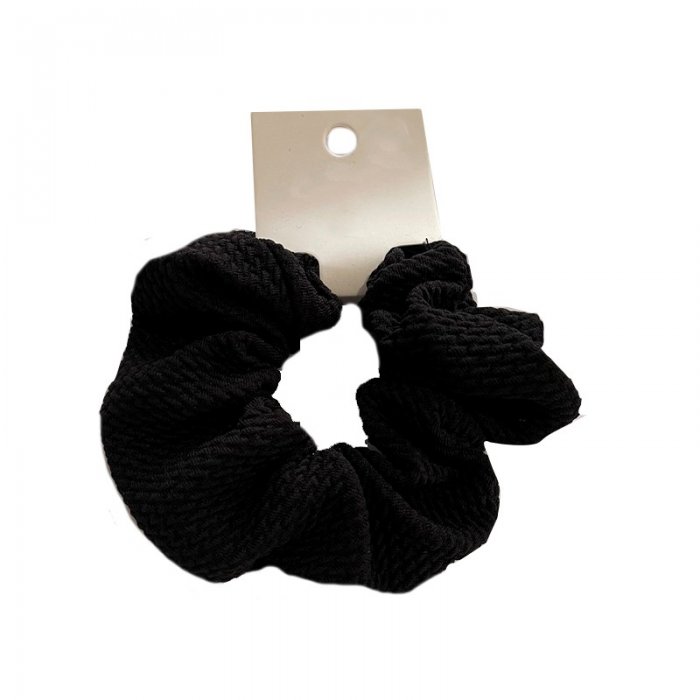 Scrunchie Μαύρο Ζέρσευ