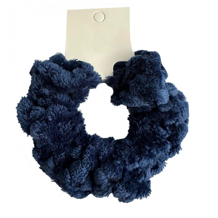 Scrunchie Blue Fur