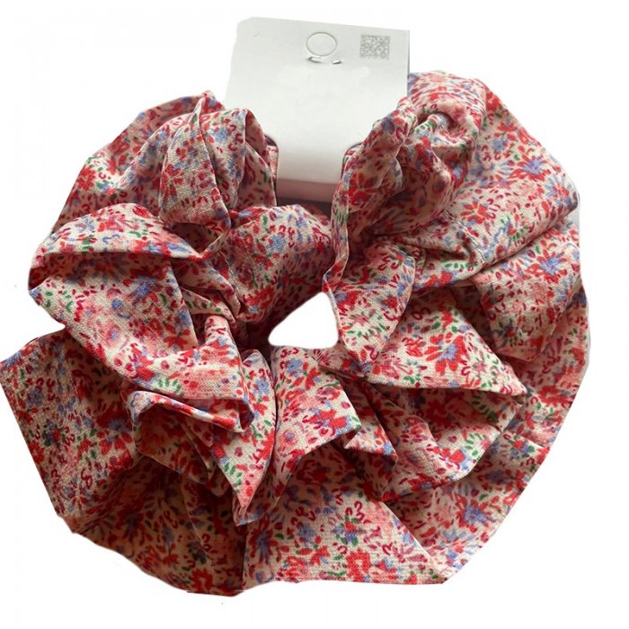 Scrunchie Floral Pink