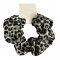 Scrunchie Γκρί Animal Print Βαμβακερό Scrunchie Γκρί Animal Print Βαμβακερό