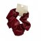 Scrunchie Βυσσινί Δερμάτινο Scrunchie Βυσσινί Δερμάτινο