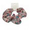 Scrunchie Λευκό Floral Scrunchie Λευκό Floral