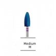 Blue Carbide Burr Large Cone (M) For Material Removal or Nail Shaping