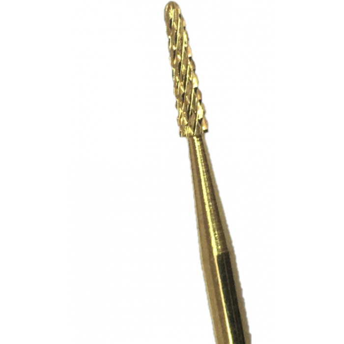 Gold Carbide Cutter For Cuticles Medium