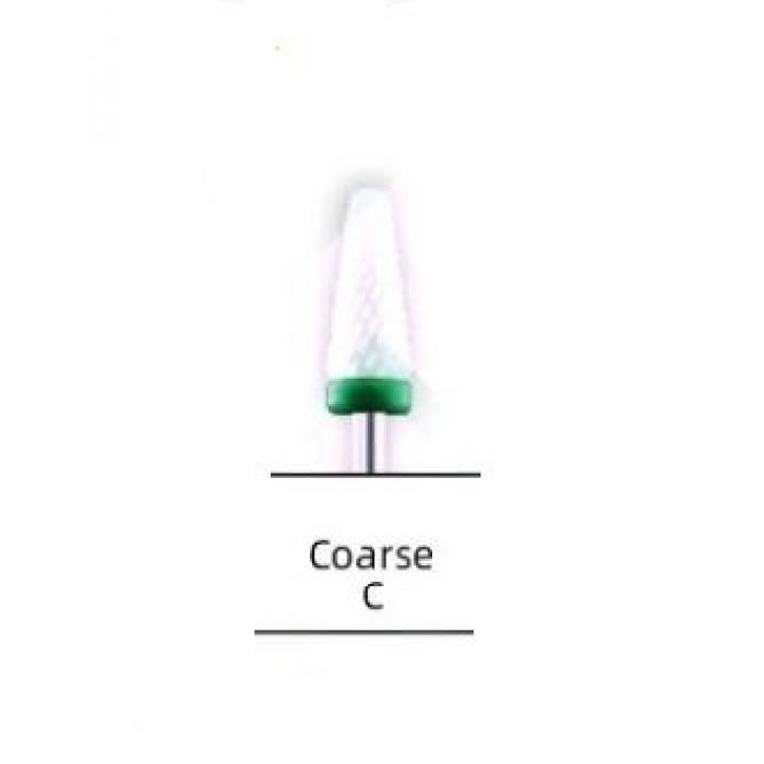 Ceramic Burr Big Cone Bit (C) For Material Removal or Nail Shaping