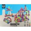 Construction Game With 64 Magnet pieces