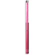 Linear Nail Art Brush Ergonomic Handle With Rhinestones Pink