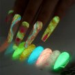 Nail Art Neon Glitter Pigment Sugar Powder 6 Colors