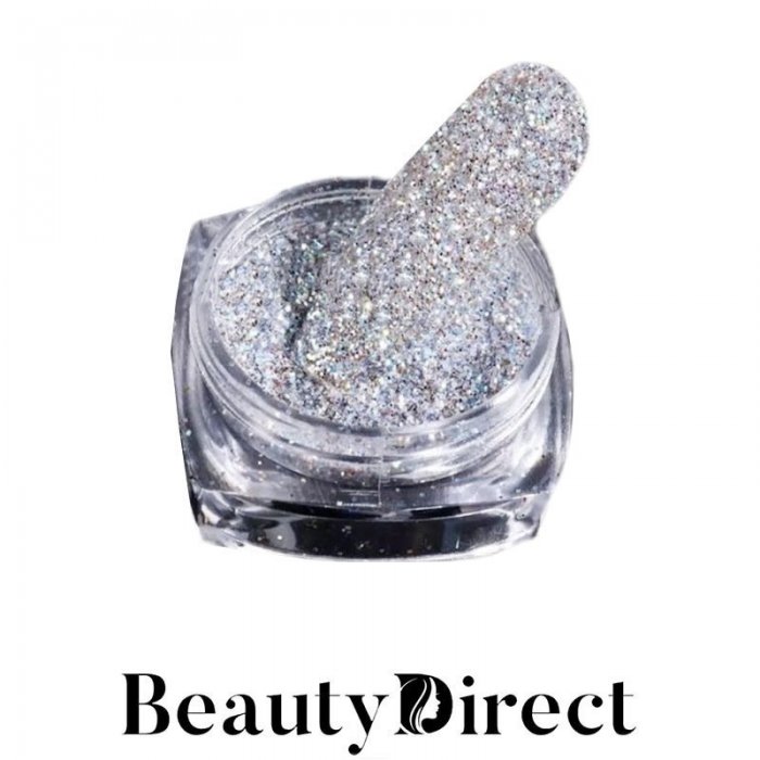 Nail  Sugar Glitter Powder Silver