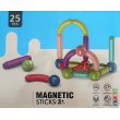 Construction Game With 25 Magnet pieces