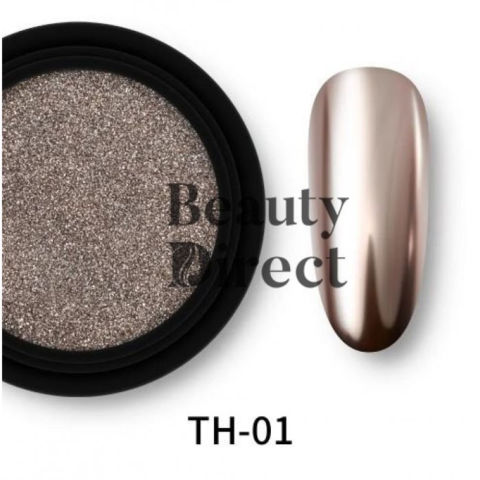 Σκόνη Νυχιών Καθρέφτης Mirror Effect Powder TH-01