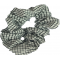 Scrunchie Καρό Λευκό Scrunchie Καρό Λευκό