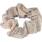 Scrunchie Καρό Ροζ Ανοικτό Scrunchie Καρό Ροζ Ανοικτό
