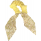 Κίτρινο Scrunchie Με Ουρά No1 Κίτρινο Scrunchie Με Ουρά No1
