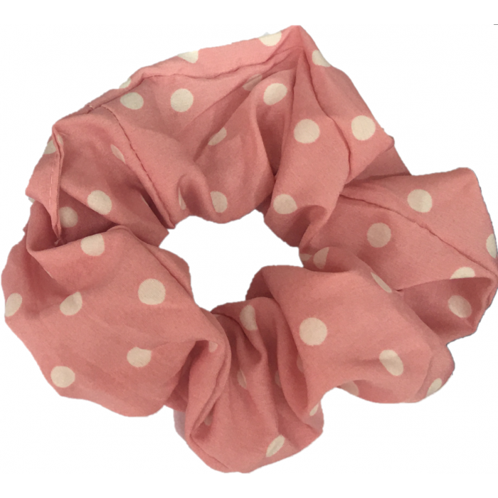 Scrunchie Polka Dots Pink