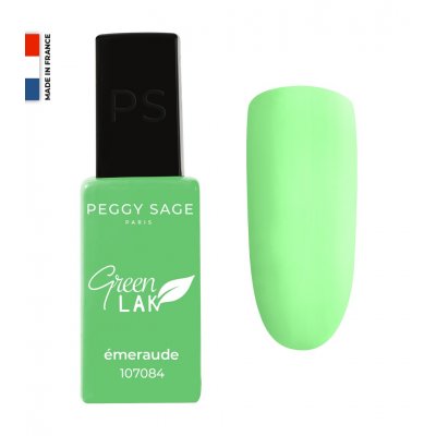 Peggy Sage Green LAK Nail Lacquer Emeraude10ml