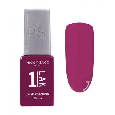 Peggy Sage One-LAK 3-in-1 Semi Permanent Nail Lacquer Pink Medusa 5ml