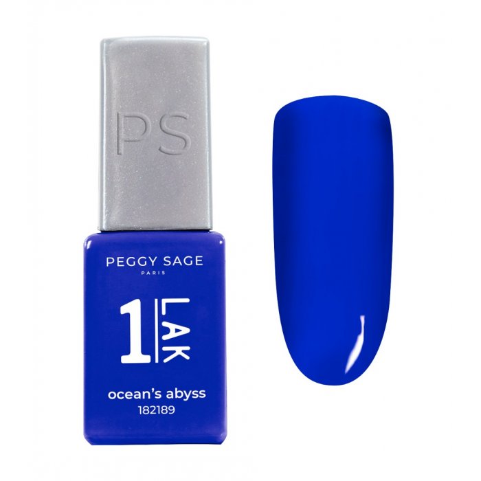 Peggy Sage One-LAK 3-in-1 Semi Permanent Nail Lacquer Ocean&Abyss 5ml