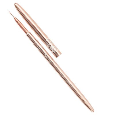 Peggy Sage Professional Nail Art Brush Rose Gold Liner Long No 001