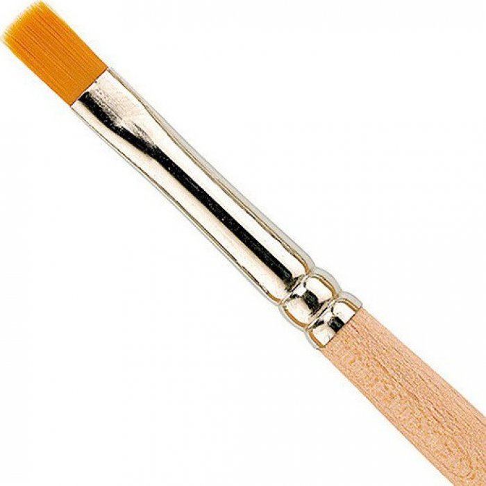 Peggy Sage Professional Nail Gel brush Square Size 6