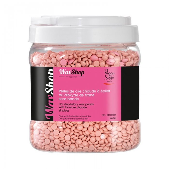 Peggy Sage Wax Shop Hot Depilatory Wax Pearls Titanium 1000g