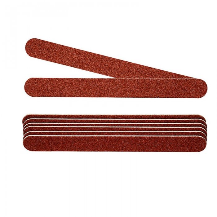 Peggy Sage Professional Manicure 2 Way Washable Nail File Coarse Marron 8pcs 100/100