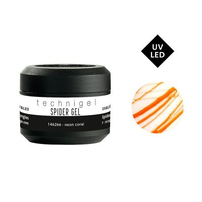 Peggy Sage Professional Technigel Spider Gel Neon Coral 5g