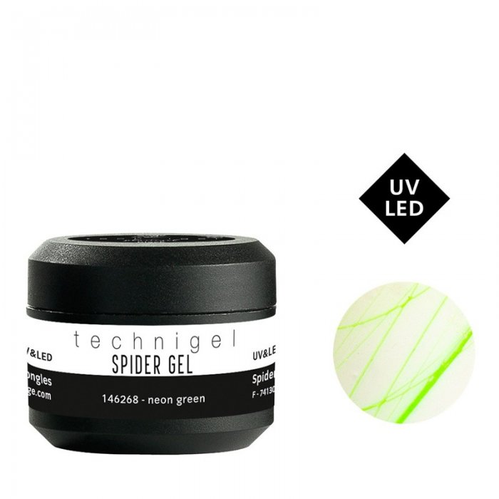 Peggy Sage Professional Technigel Spider Gel Neon Green 5g