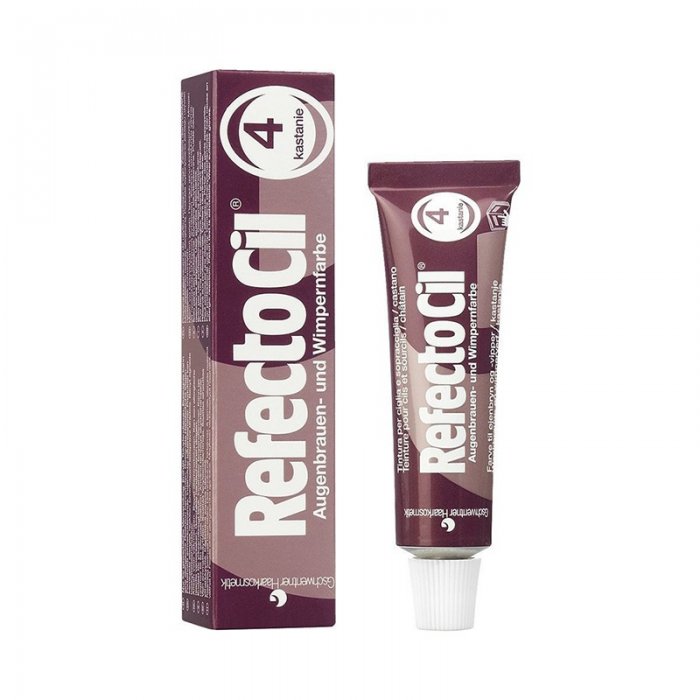 Refectocil Eyelash And Eyebrow Tint Eyebrow Color 4 Chestnut 15ml