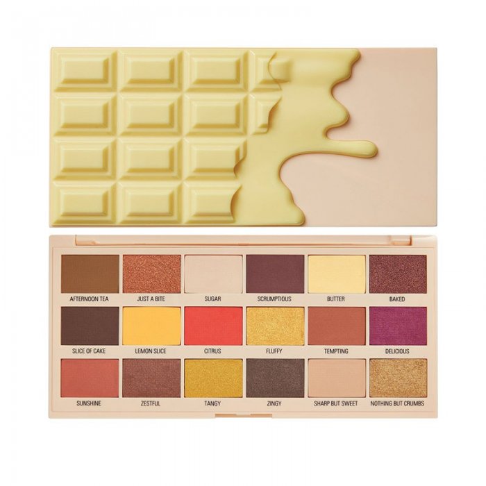 Revolution Beauty I Heart Chocolate Παλέτα με Σκιές Ματιών Lemon Drizzle 22gr