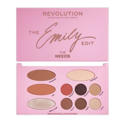 Revolution Beauty x Emily Edit The Needs Παλέτα Μακιγιάζ για Πρόσωπο & Μάτια 13.2gr